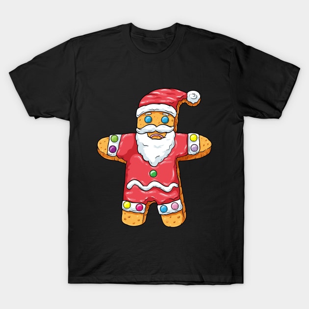 Tasty gingerbread man T-Shirt by Markus Schnabel